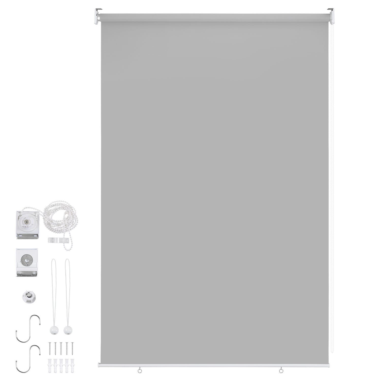 Store Vertical Riossad Protection Solaire Imperméable 100 X 140 Cm Anthracite - Balcon, Terrasse Et Jardin