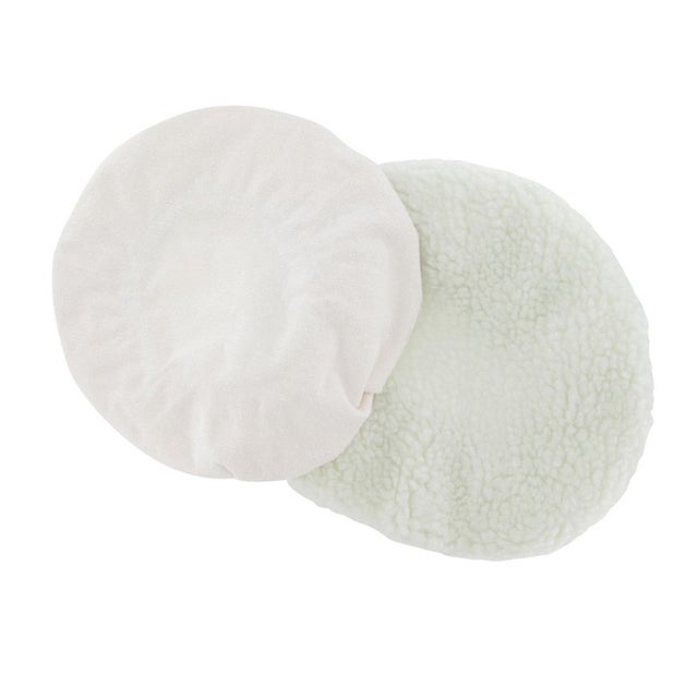 2 Bonnets De Polissage Microfibre 240mm - Pour Machine à Polir Voiture - Résultats Sans Traces