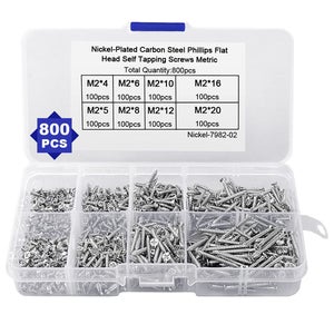 Kit 170 Pezzi U-Clip E Viti Per Auto - Per Pannelli Interni