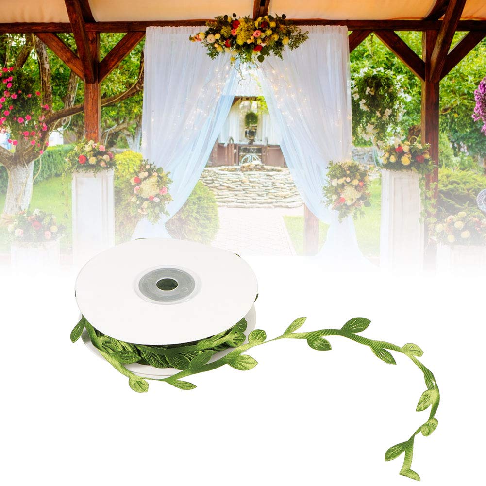 FEUILLES ARTIFICIELLES DE VIGNE ACCESSOIRE DE DÉCORATION DE MARIAGE ARTISANAL POUR MATERNELLE - VERT, ARGENT, OR 3,7 X 3,7 X 0, - 4