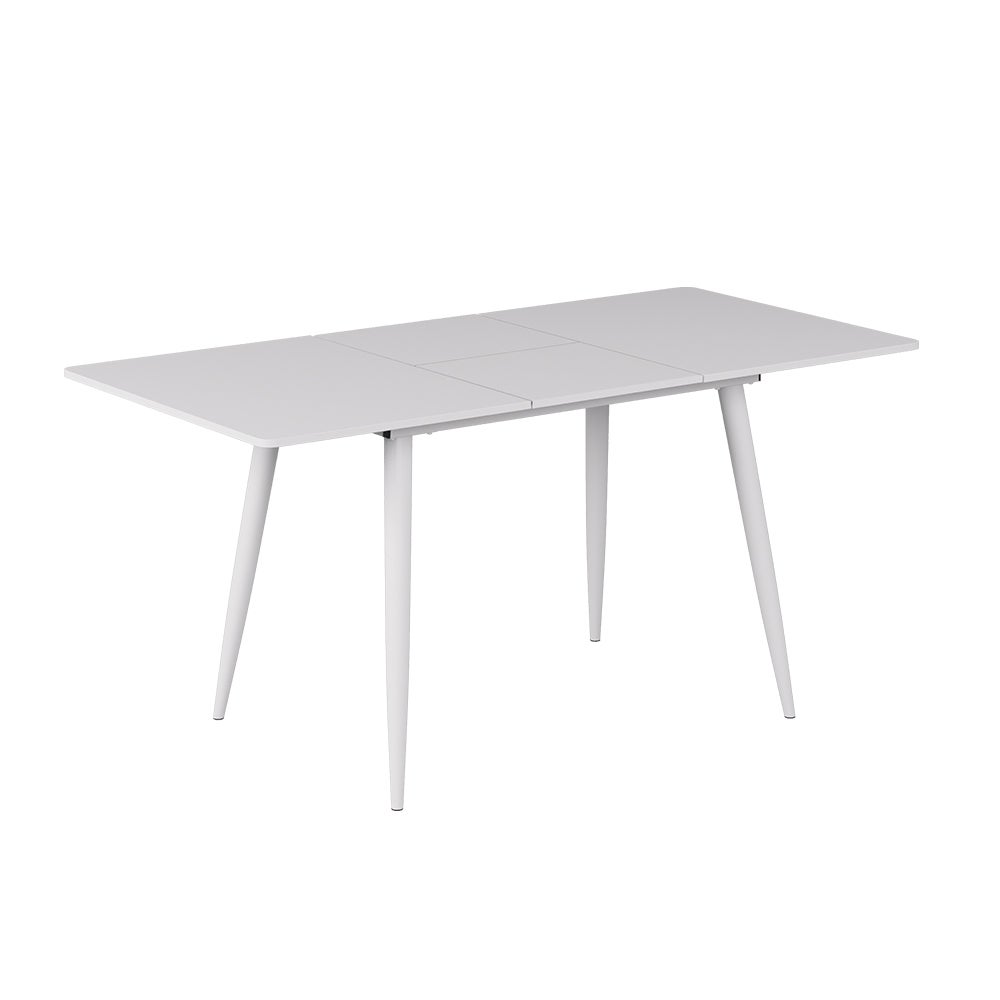 Vicco Stół jadalny Beaver, Biały/biały, 120 x 80 cm Możliwość rozbudowy