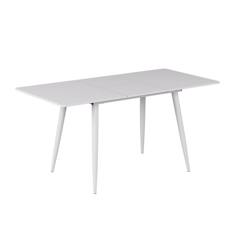 Vicco Stół jadalny Beaver, Biały/biały, 120 x 80 cm Możliwość rozbudowy