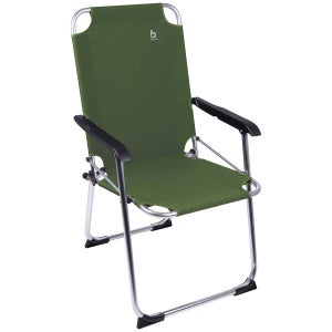 Bo-Camp - Chaise de plage - Coupe Rio - Graphite | Leroy Merlin