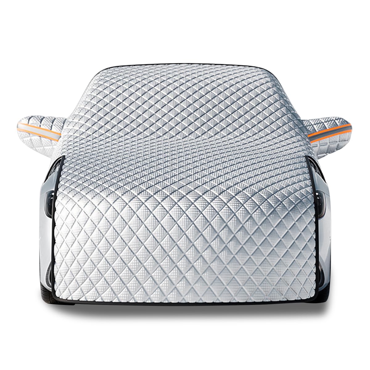 Couverture Pare-Brise Voiture - Anti-Gel, Neige Et UV - Pour Peugeot 308 Phase 1 (2007-2013) - Housse De Protection Hiver/Été - 5