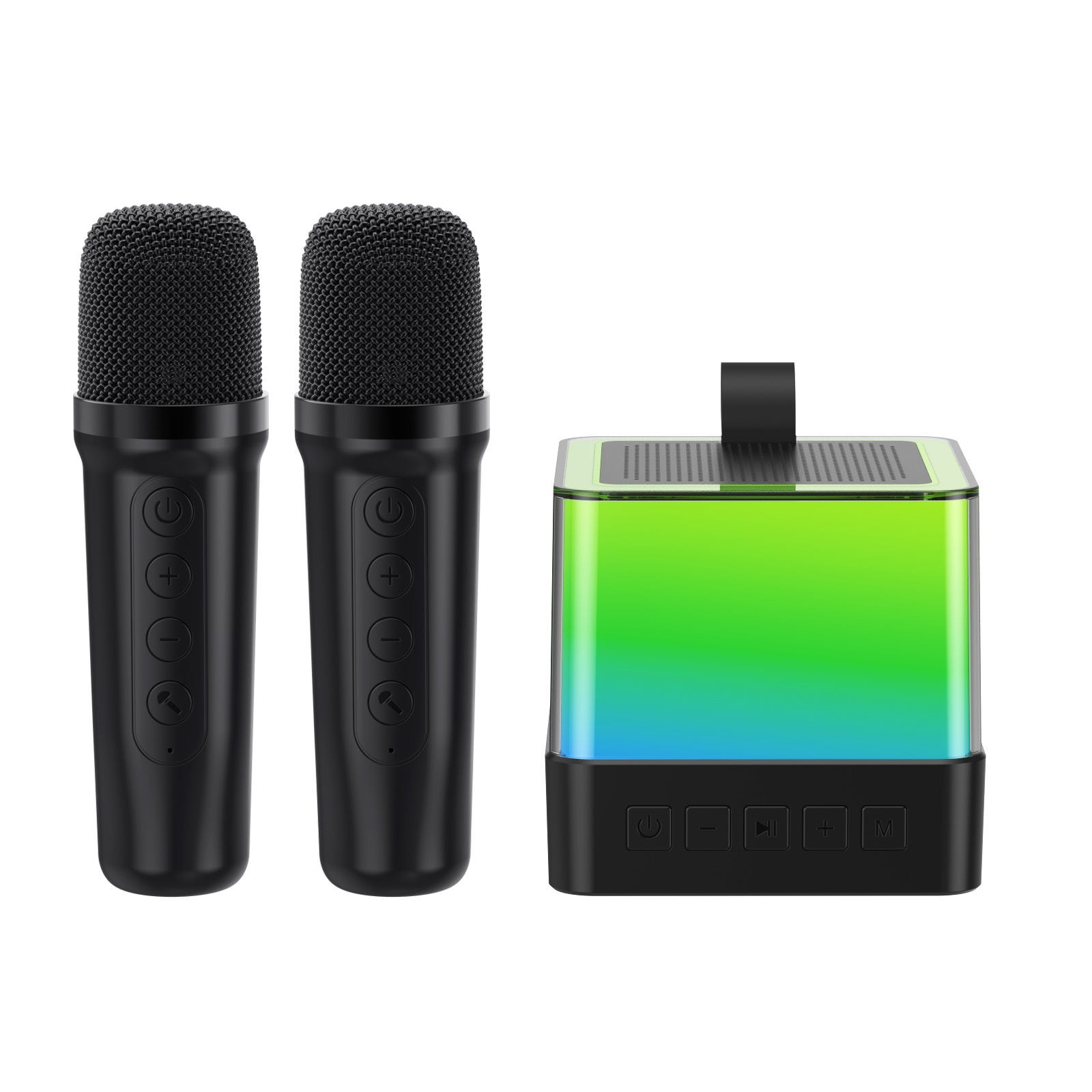 Ankuka Machine Karaoké avec 2 Microphones, Enceinte Bluetooth Portable Ankuka Machine Karaoké avec 2 Microphones, Enceinte Bluetooth Portable