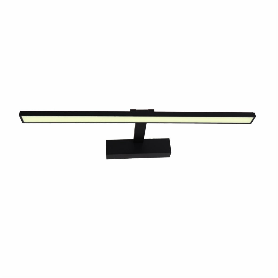 Kinkiet LED 60 cm, matowoczarny, 14 W, ciepłe światło. Articulate