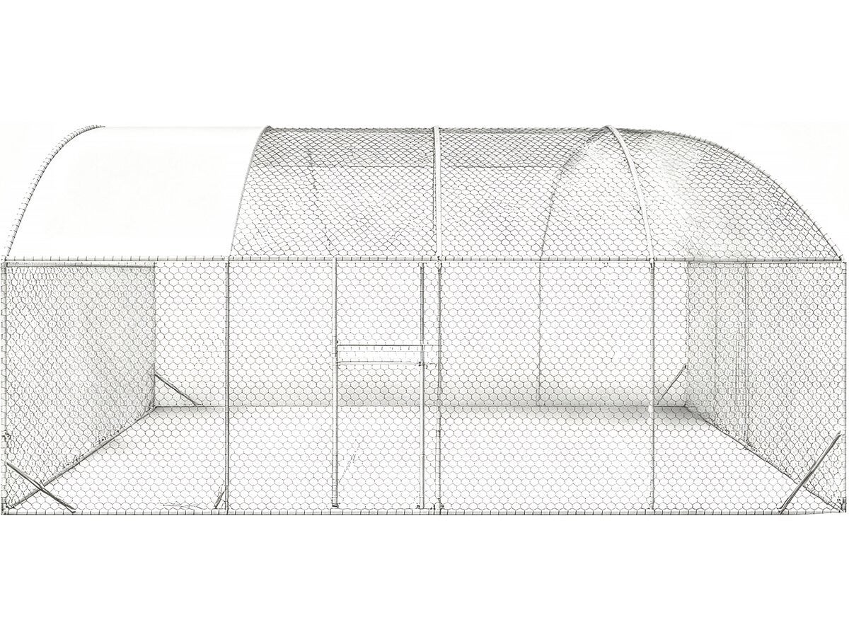 15 m² kurnik kopułowy 