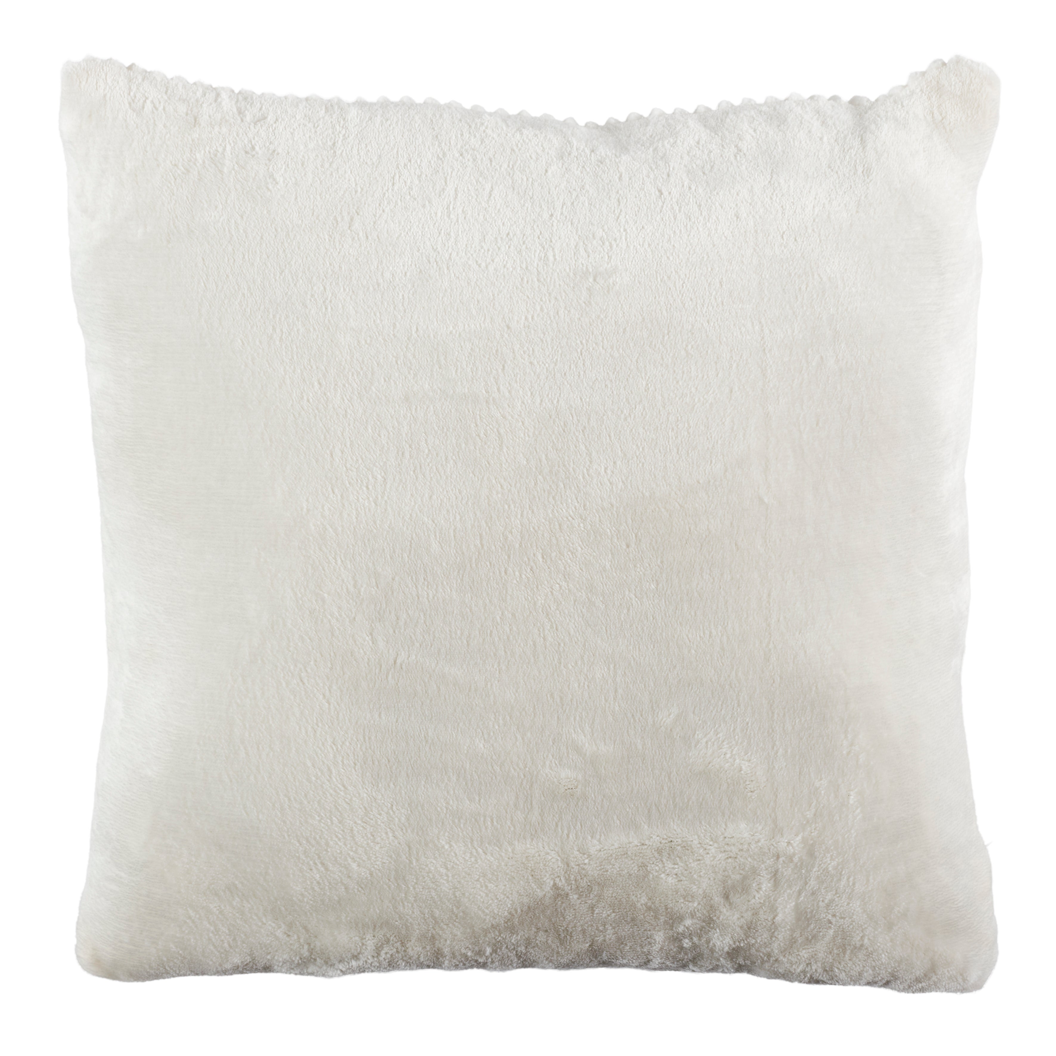 Coussin - HOME DECO FACTORY - Grosse Côtes Flanelle - Confort - Blanc, Gris, Rouge - 2