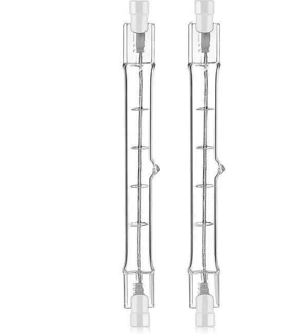 Żarówka halogenowa R7s 500 W, 118 mm, ściemnialna, ciepła biel 2800 K, liniowa żarówka ołówkowa R7s, 11000 lm, prąd zmienny 200–240 V, do oświetlenia