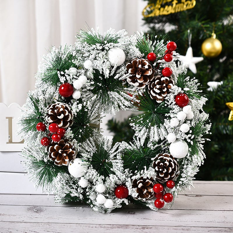 Ghirlanda Natalizia Metallizzata Bianca 10 M Con Luci LED Multicolore - Set Completo Per Albero, Camino E Decorazioni Feste
