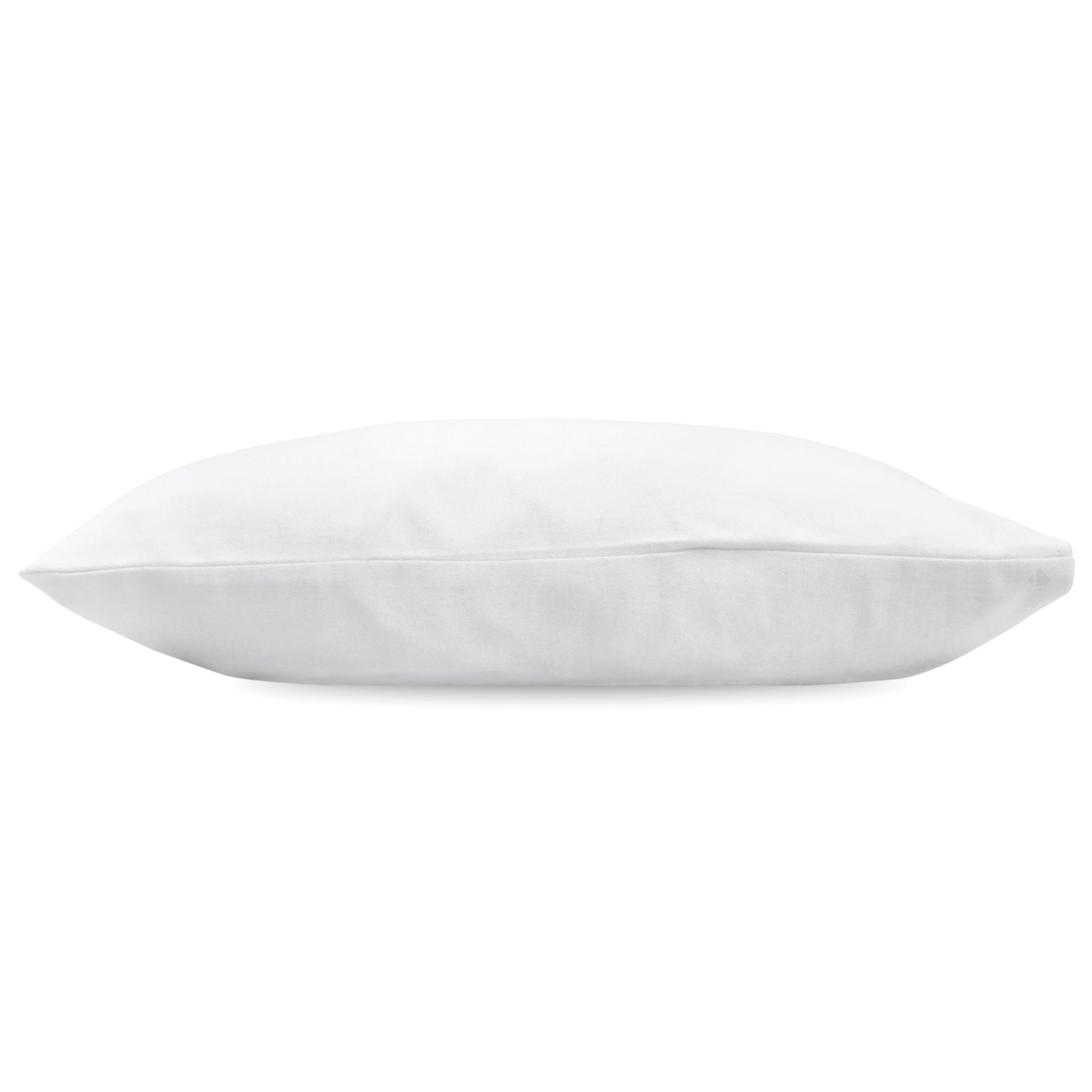 Housse de protection d'oreiller ANTONIN 60x60 cm molleton 220 g/m² absorbant blanc - 2