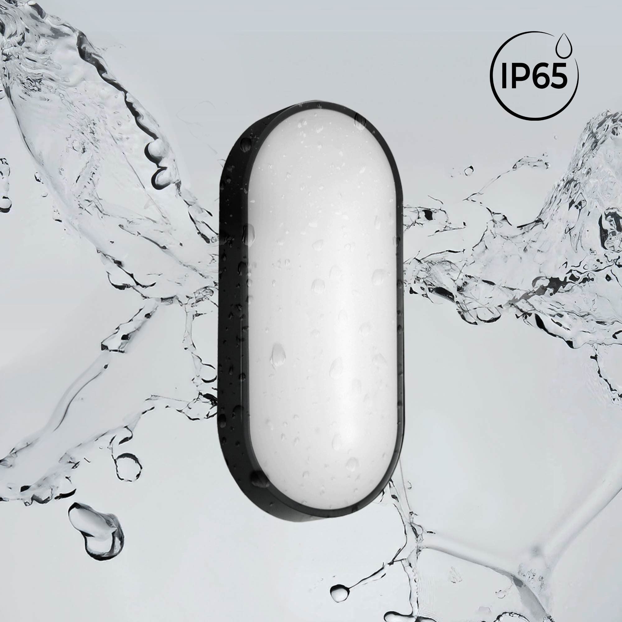 Plafoniera LED esterna ovale - 15W - CCT - 1500lm - IP65 - 5