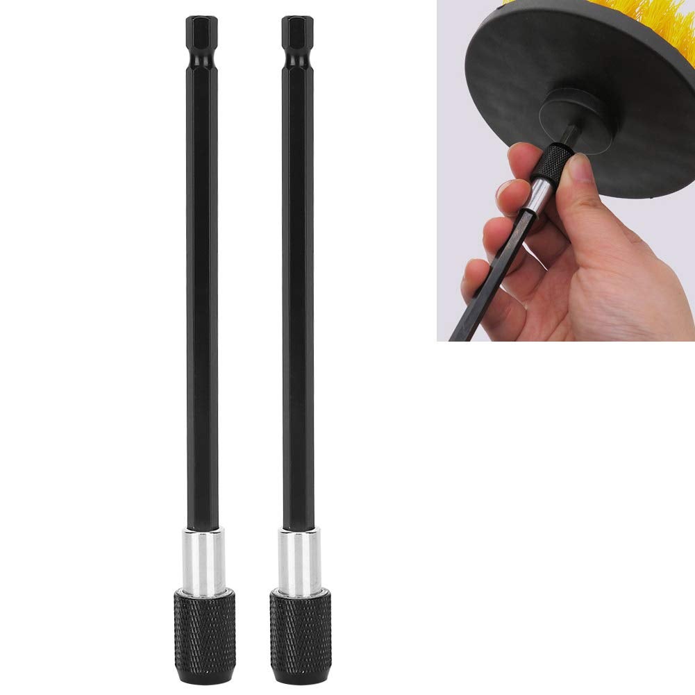 5 Extensions De Foret Magnétiques 150 Mm – Embout Hexagonale 1/4, Super Pratiques