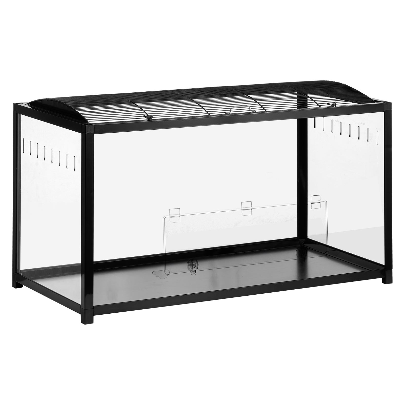 Gabbia per Criceto,VEVOR 96x47x55 cm,Habitat Trasparente per Roditori con Vista Panoramica 360°,con Porta d'Ingresso,Casa Ventilata Portatile - 9