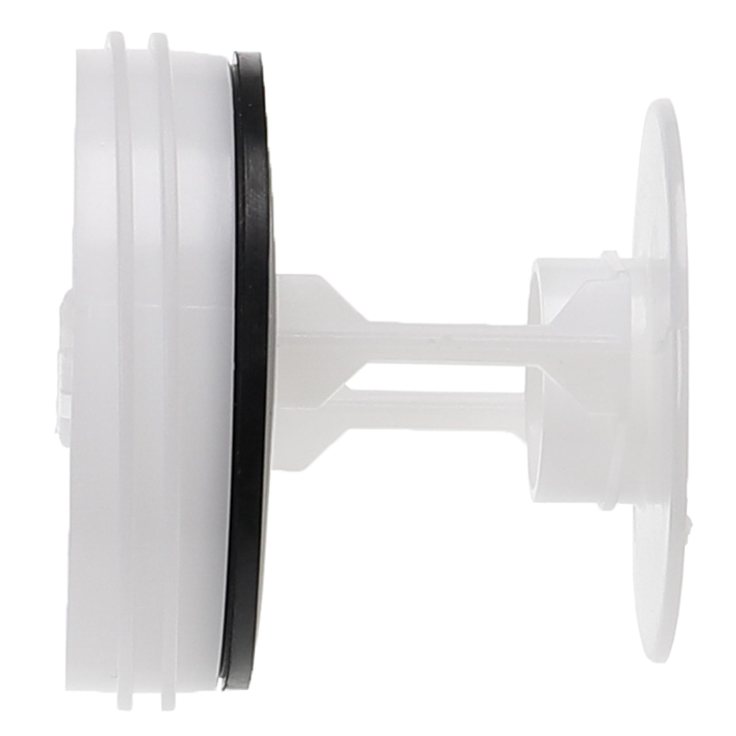 vhbw filtro lanugine compatibile con Bosch WFO226STR/07, WFO244S/01, WFP3270NL/01, WFS4630/02, WFX286STR/09, WLX24440/10 lavatrice, asciugatrice - 6,2 cm, con guarnizione