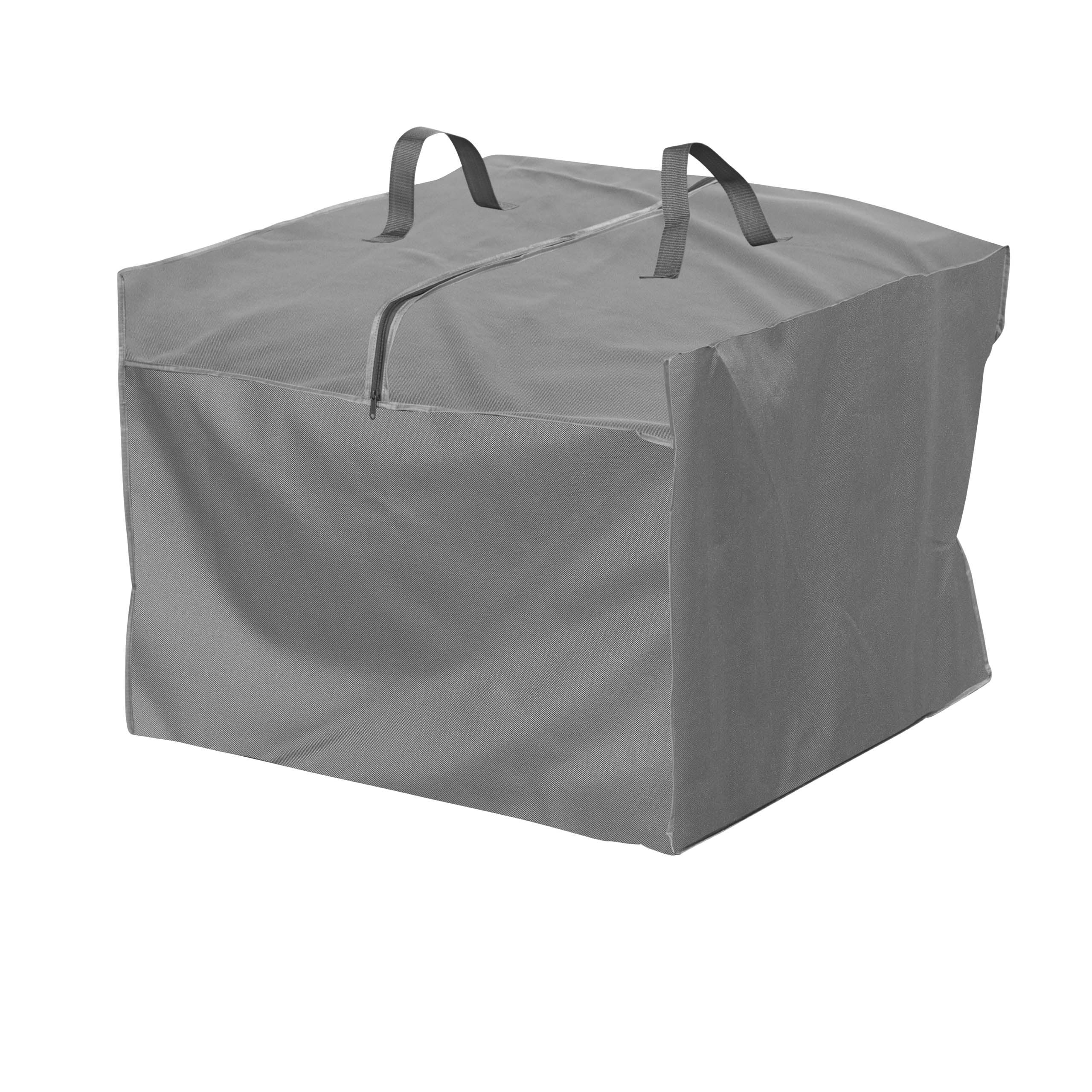 Mehr Garten - Najwyższej klasy schowek na poduszki do mebli ogrodowych: 130(W)x32(D)x50(H) cm I Wytrzymała torba na poduszki z uchwytami do przenoszen