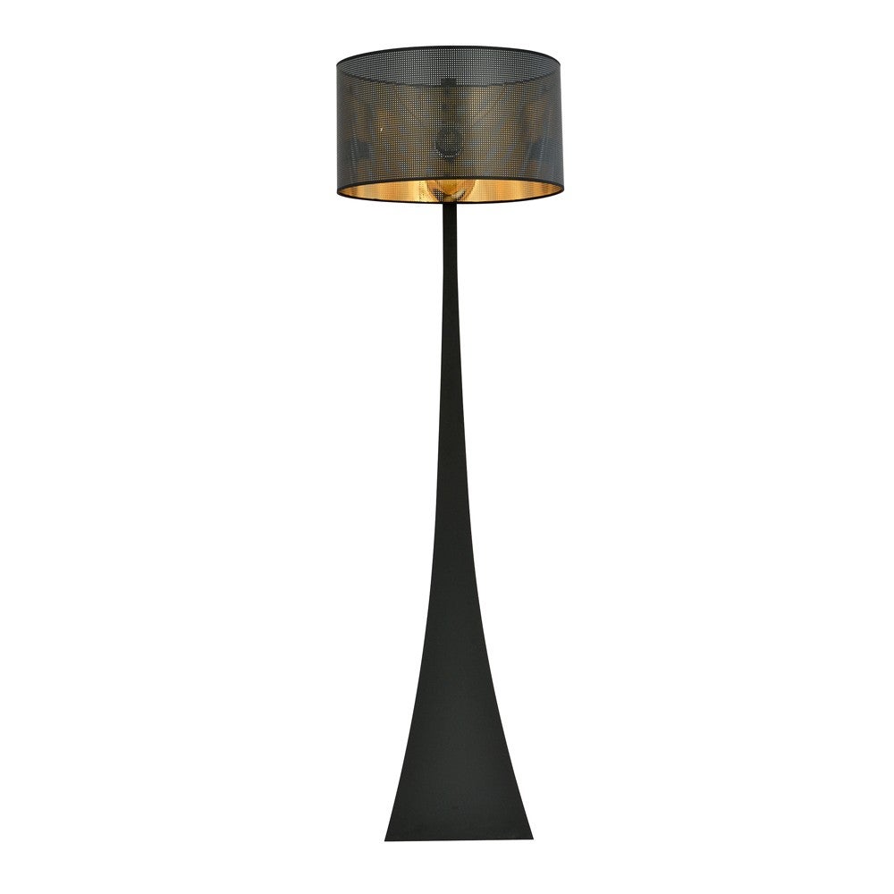 Lampa podłogowa Estela Czarny 1xE27 Wysokość 157 cm
