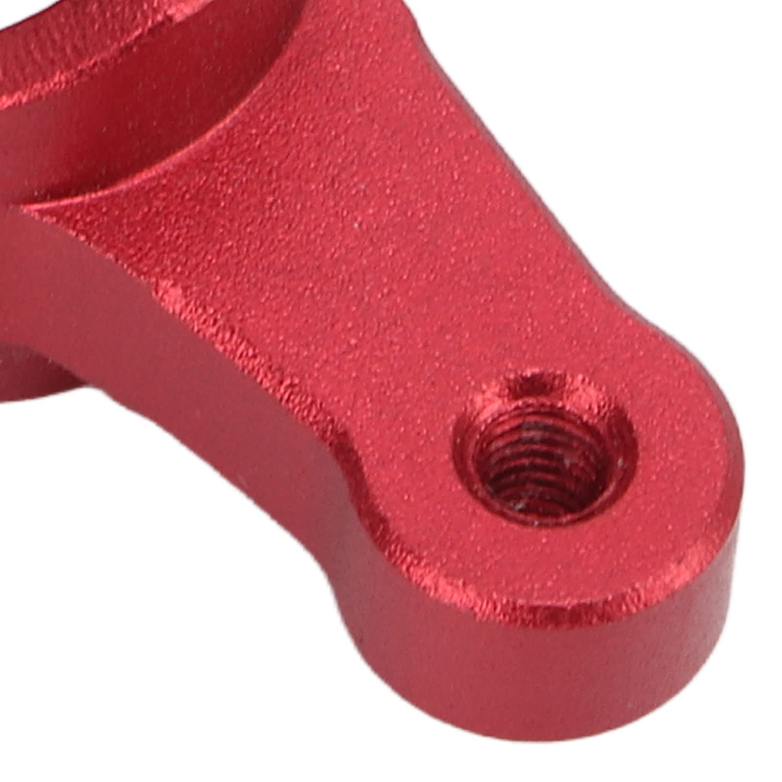 Set di parti di sterzo RC Assemblaggio tazza di sterzo in alluminio per auto RC LOSI Lasernut U4 1/10 (rosso) - 8