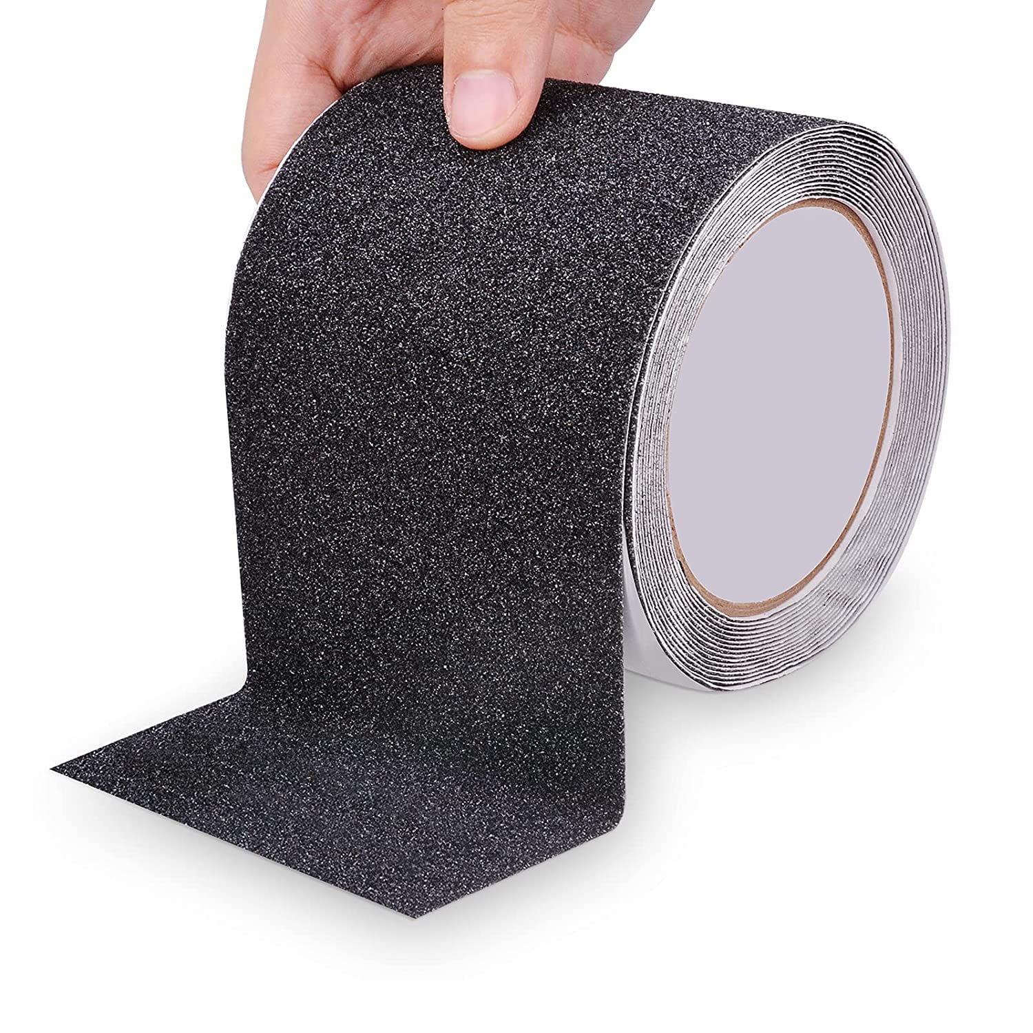 Bande Adhésive Antidérapante Transparent 5 Cm X 10 M – Ruban Anti-Glisse Escalier Et Sol – Haute Adhérence