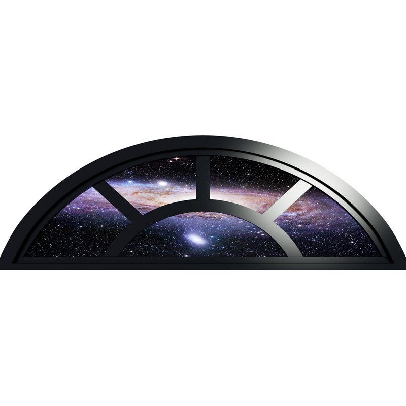 Adesivo effetto 3D Via Lattea - Sticker adesivo - adesivi murali - 30x90cm - 4