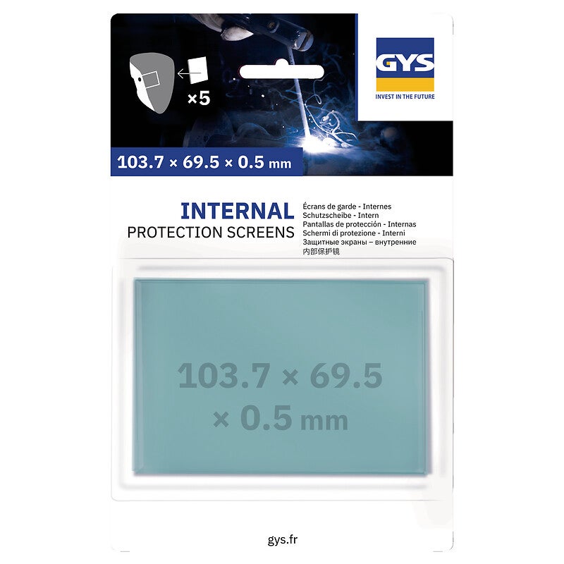 Gys - 10 écrans externes 114x133 (GYSMATIC - ERGOTECH - SPACEVIEW) - 043893 - 2