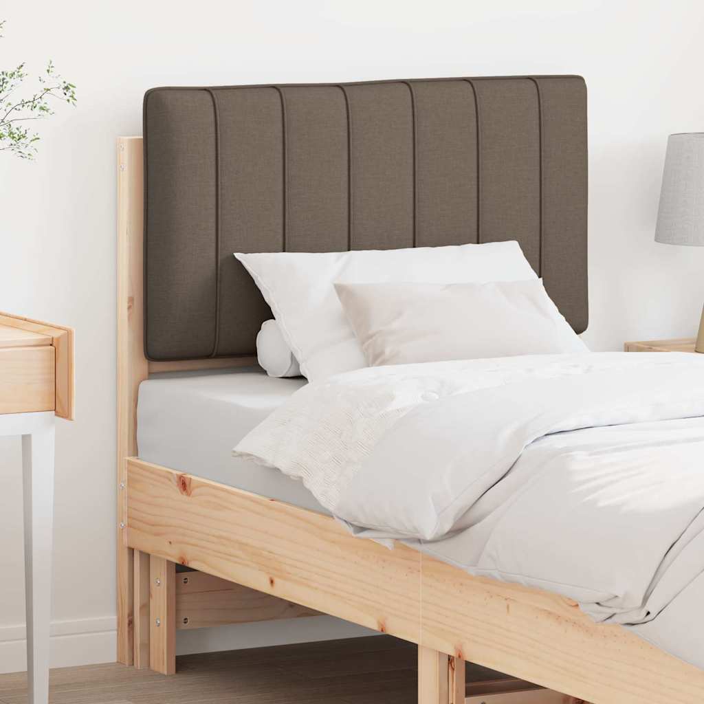 Testiera VidaXL In Legno Massello Di Rovere 75 Cm - Elegante E Robusta, Per Letto Singolo, Finitura Naturale