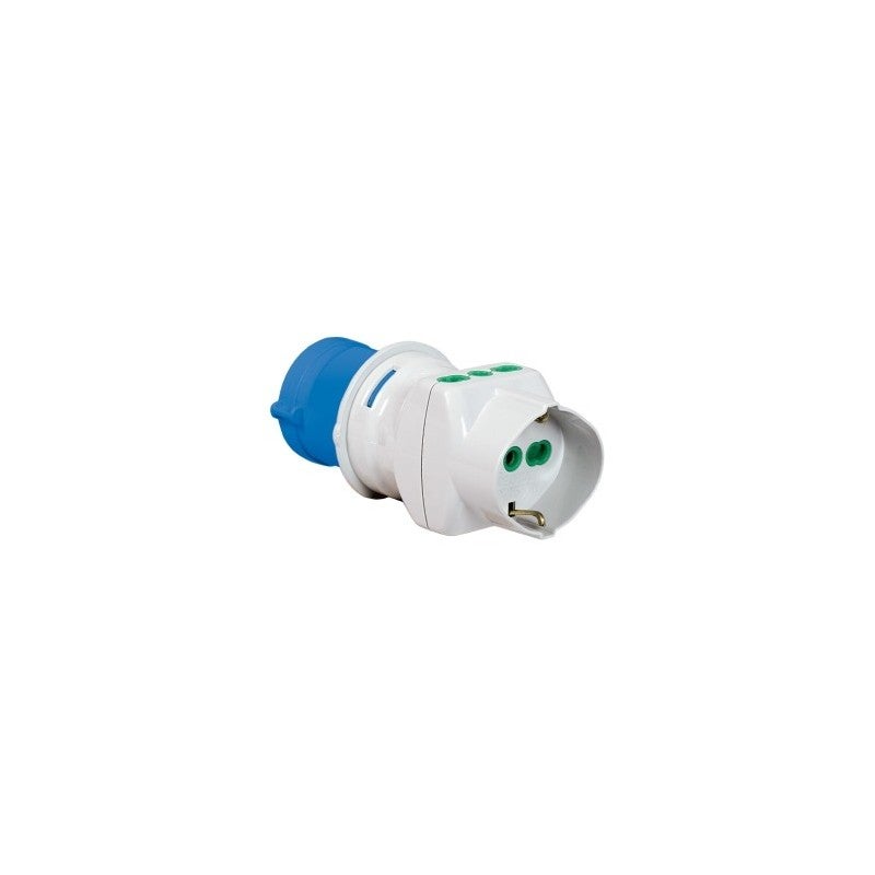 FME.ADATTATORE CEE BLU SCHUKO 16A 73090 - 220v. 73090 | Leroy Merlin