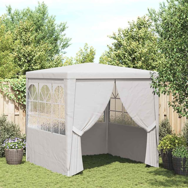 Maison Exclusive - Gazebo Professionale con Pareti 2x2 m Bianco 90 g/m²