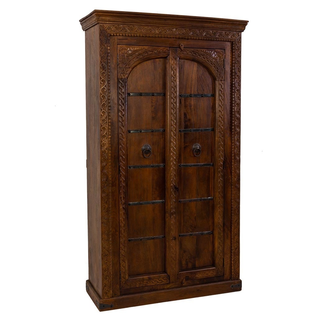 Armoire murale 2 portes en bois 60xh50cm - Kara | Fabrique de Styles