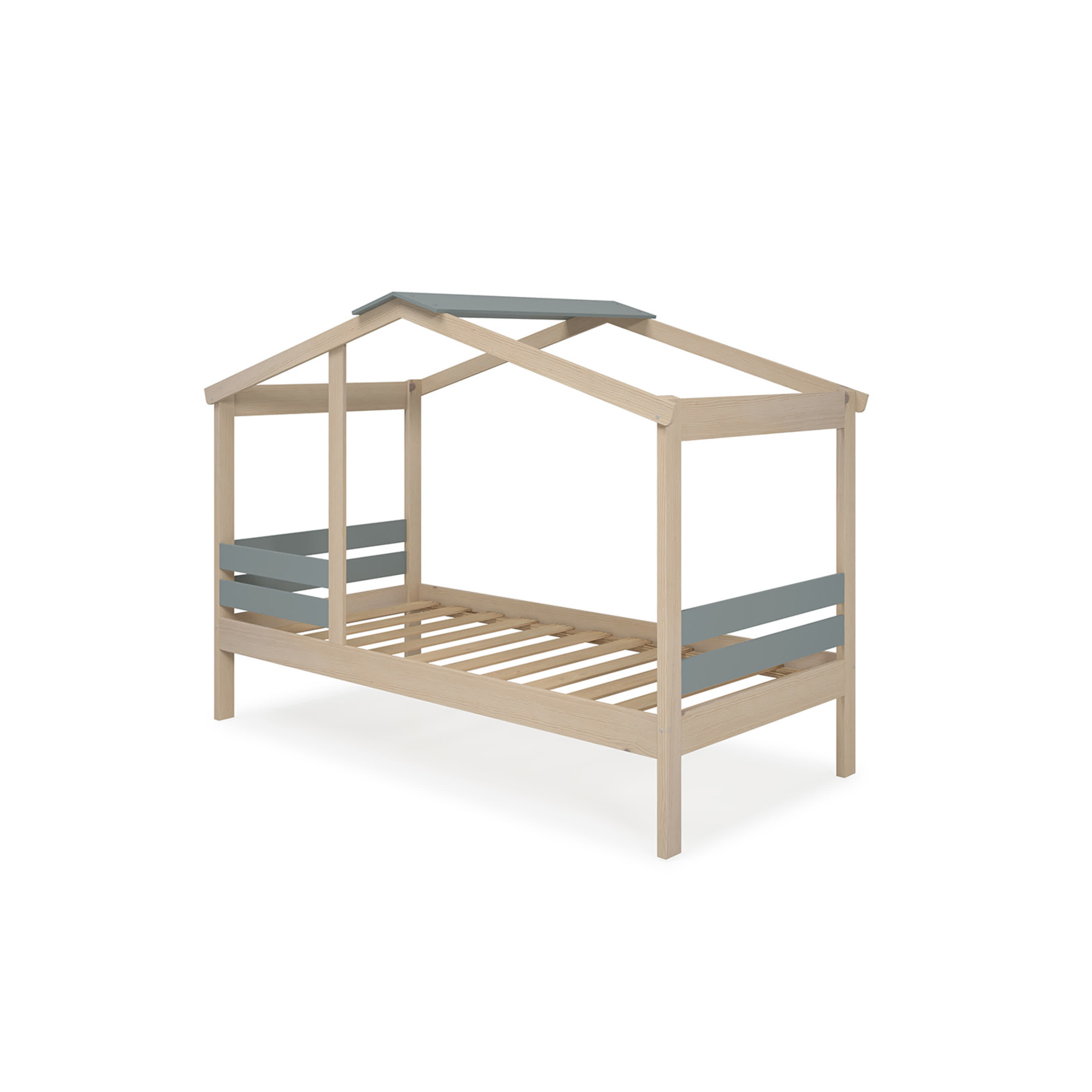 Letto a stile casetta 205x147 cm - 5