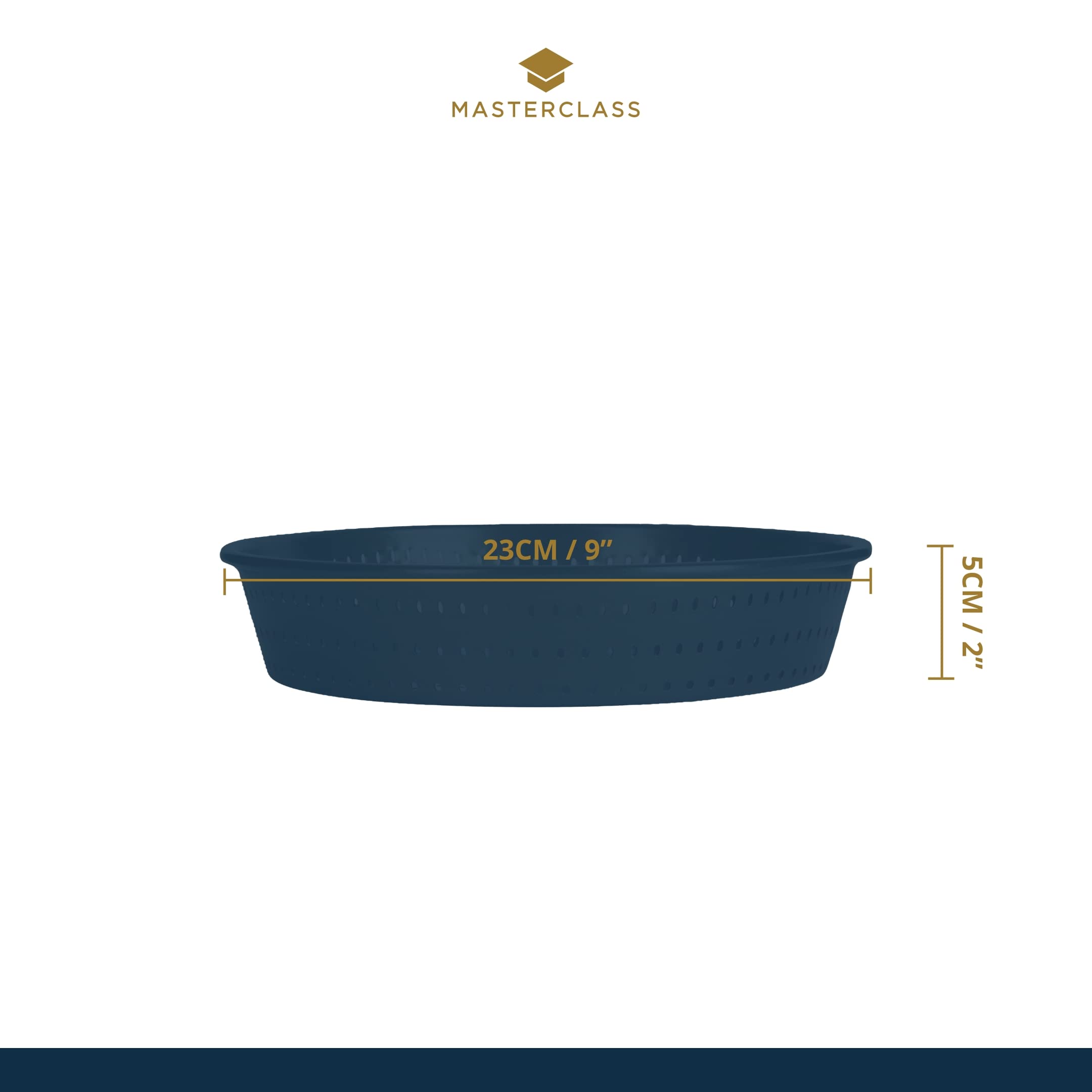 Teglia Per Pizza MasterClass Crusty Bake 32cm Antiaderente - Forata Per Croccantezza, Senza PTFE/PFOA/BPA - Foto 6