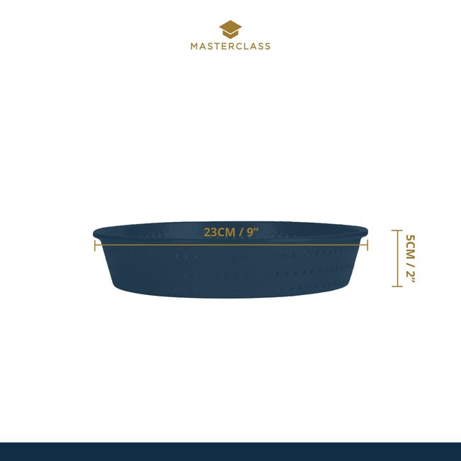 Teglia Per Pizza MasterClass Crusty Bake 32cm Antiaderente - Forata Per Croccantezza, Senza PTFE/PFOA/BPA - Foto 6