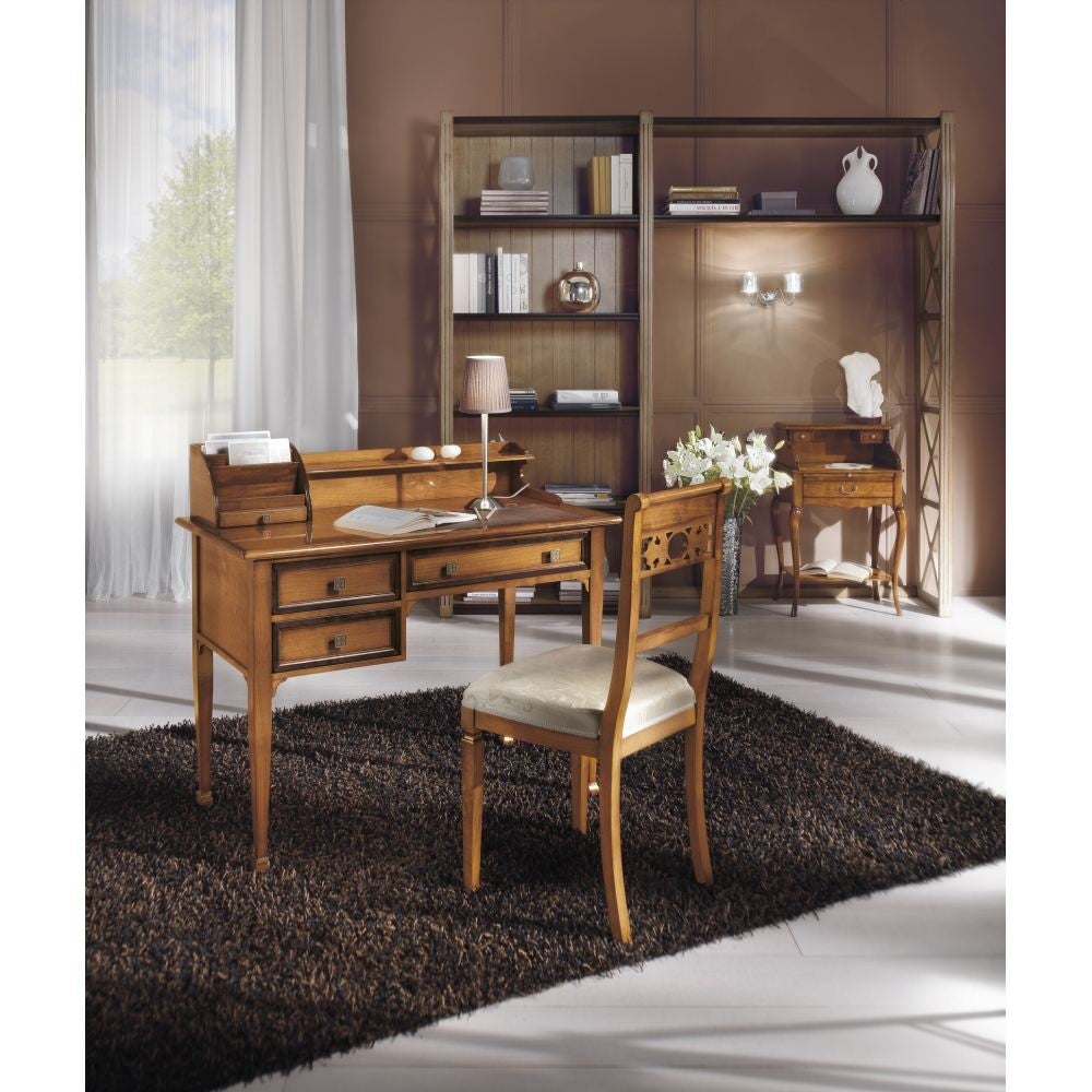 MOBILI 2G SCRIVANIA CLASSICA CASSETTI ALZATA PORTA LETTERE