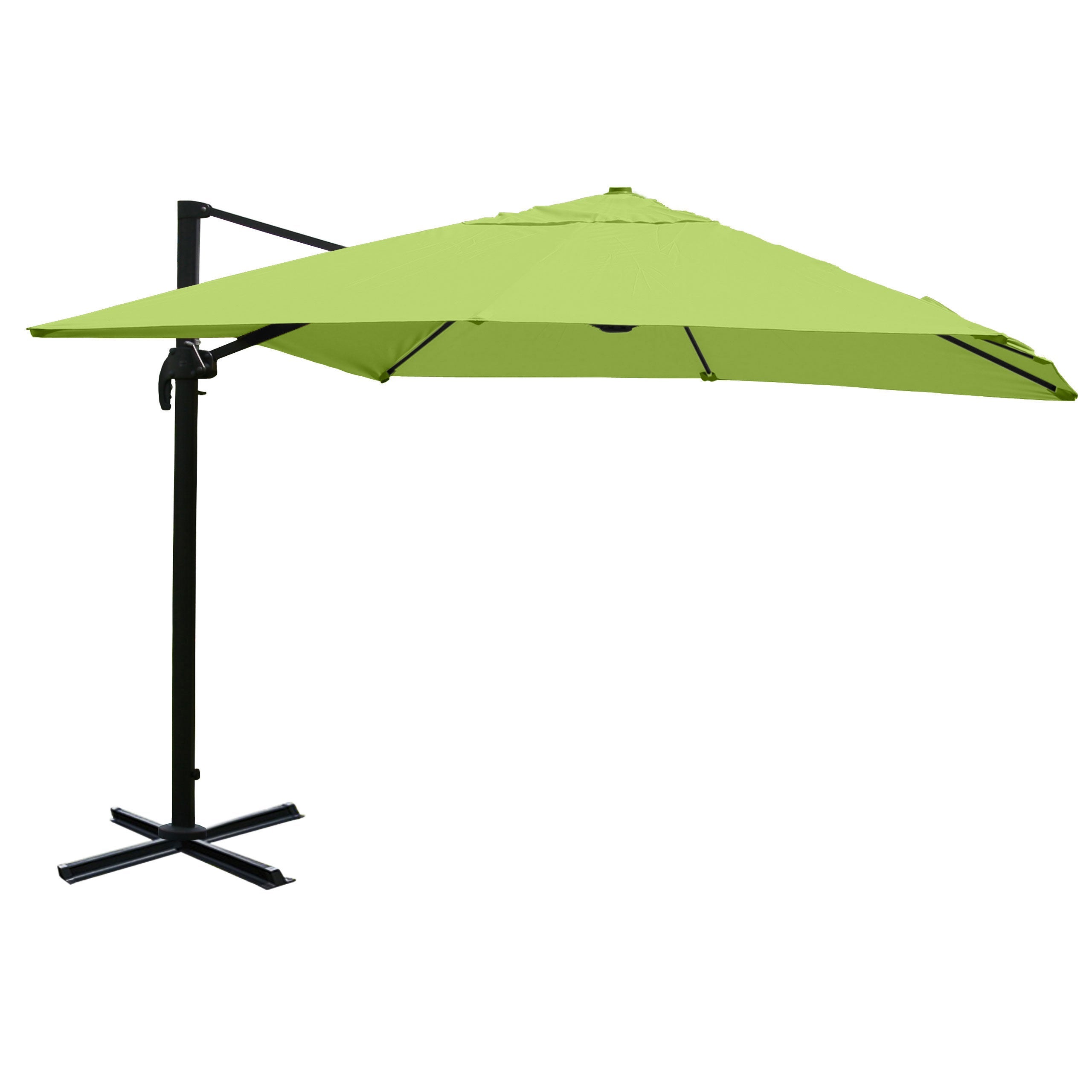 Parasol Professionnel Restaurant Pour Jardin Terrasse X M M Polyester Aluminium Acier