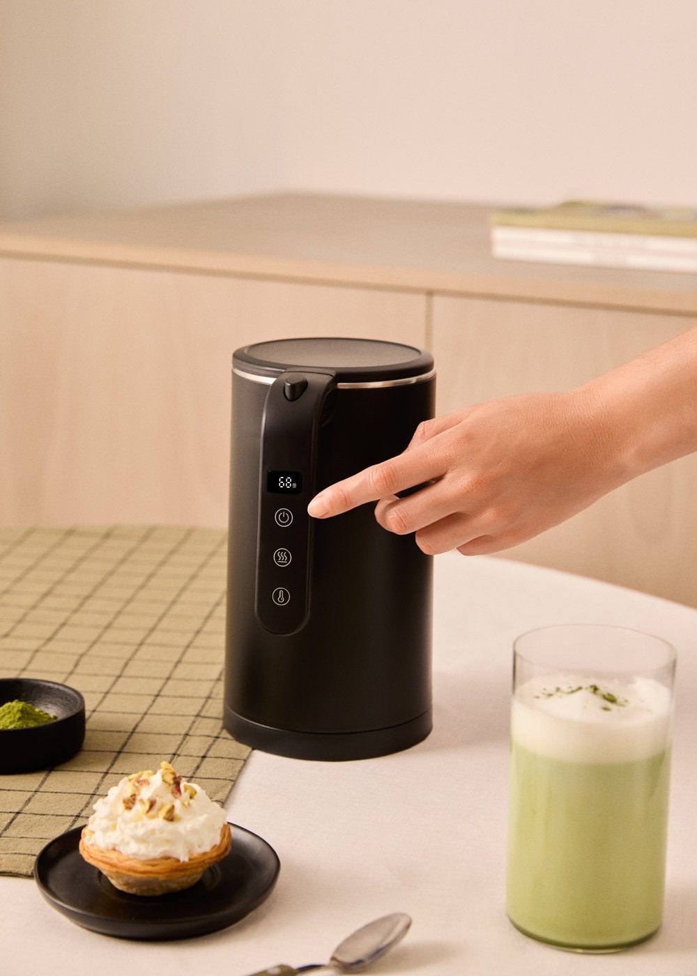 CREATE - KETTLE STUDIO PRO - Bouilloire électrique 1L avec contrôle de température - Noir - 3