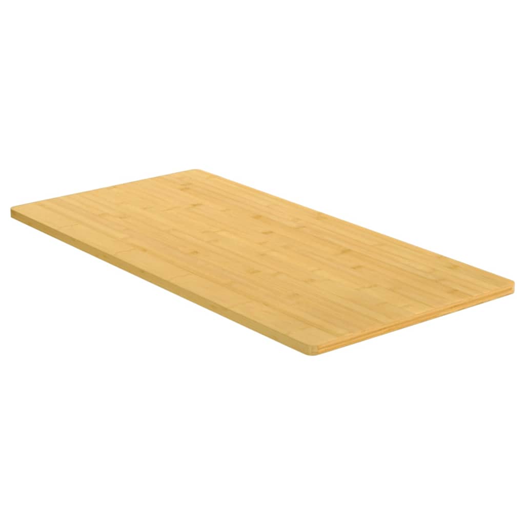 Tablero de mesa | superficie de mesa | tablero de escritorio de bambú 50x100x1,5 cm cfw29156
