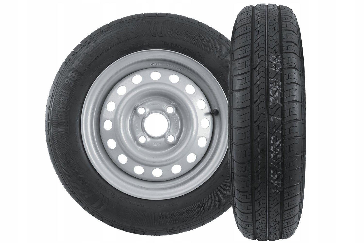 Koła do przyczepki Unitrailer opony 145/80 R13 78N felgi 4Jx13