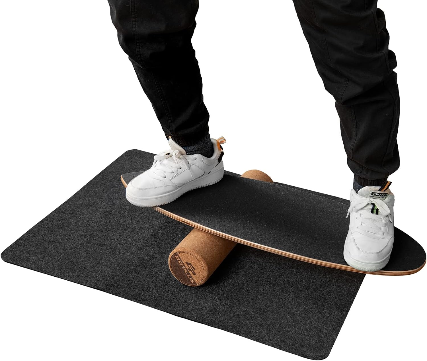 Breite Standard Balance Board Rolle, 450x150mm, Kork-Rolle für Balance