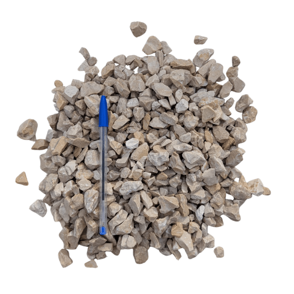 BIG BAG de +/- 1,5T (20 M²) Gravillons Calcaire Blanc 6/16 mm - Livraison PREMIUM - 2