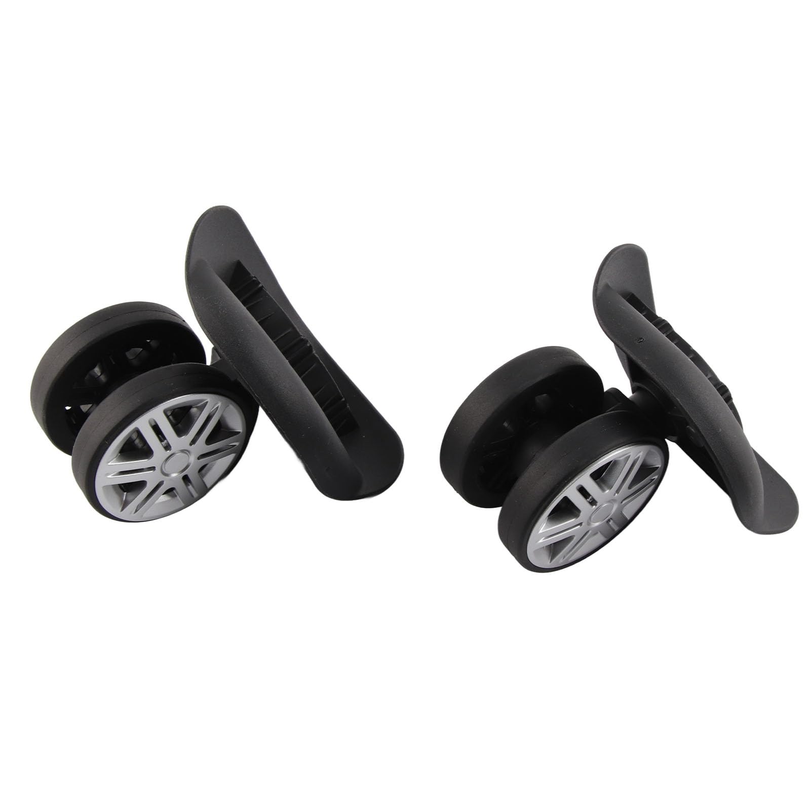 4 Ruote Di Ricambio Per Valigie - Con 20 Viti, Universali, Girevoli 360° - Foto 11