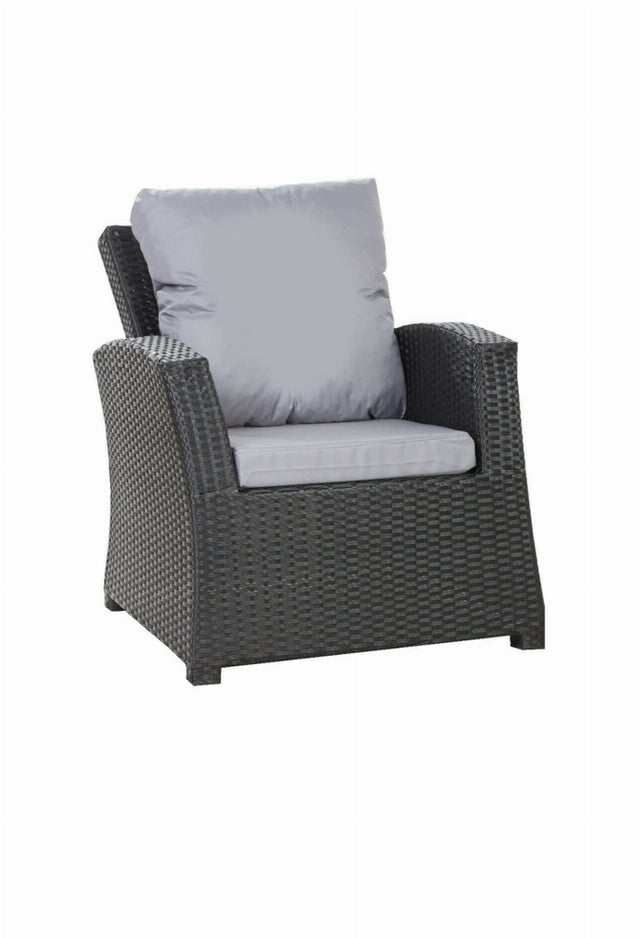 Cuscino per sedia da giardino 40x40x4cm set di 4, cuscino di seduta, interno ed esterno, Cuscini