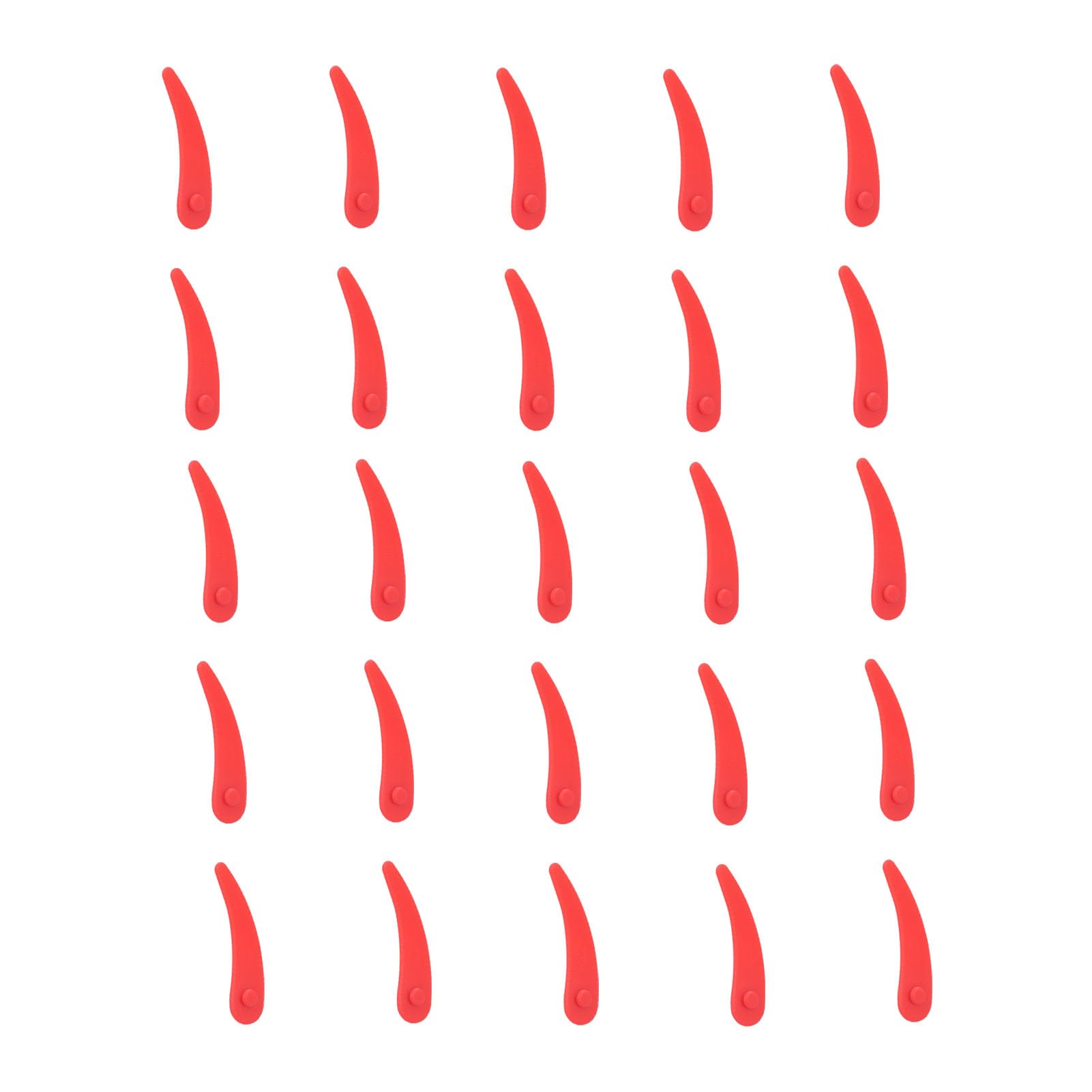 LAME DE TONTE EN ABS DE COULEUR PLASTIQUE POUR TONDEUSE À GAZON DOMESTIQ - 3