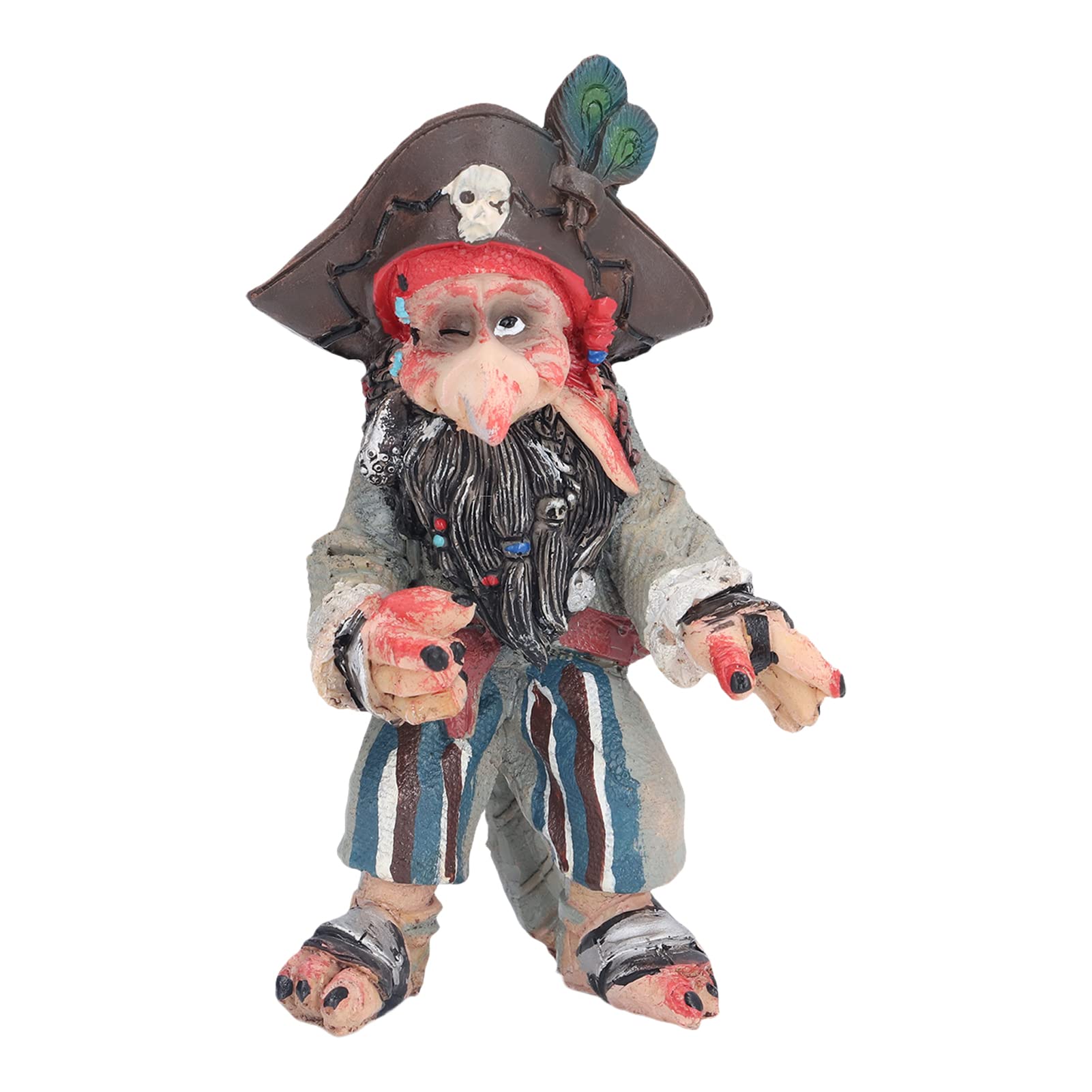 Żywiczny posąg demona grzyba, rzeźba ogrodowa, zabawny design, żywa i pełna życia dekoracja, ozdoba