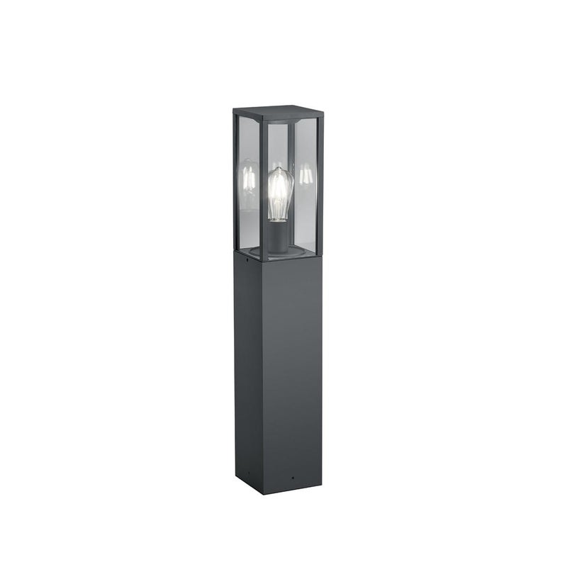 Lampa ogrodowa stojąca Garonne antracytowa 1xE27x60W IP44 wym: 80 x 14 x 14 cm aluminium Trio