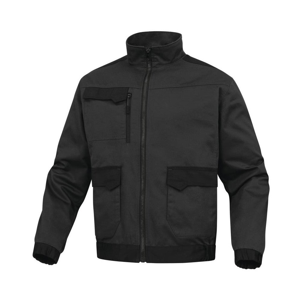Veste De Travail Delta Plus Mach2 M2VE3 Gris Coupe Droite 65 Coton 245 veste-de-travail-delta-plus-mach2-m2ve3-gris-coupe-droite-65-coton-245