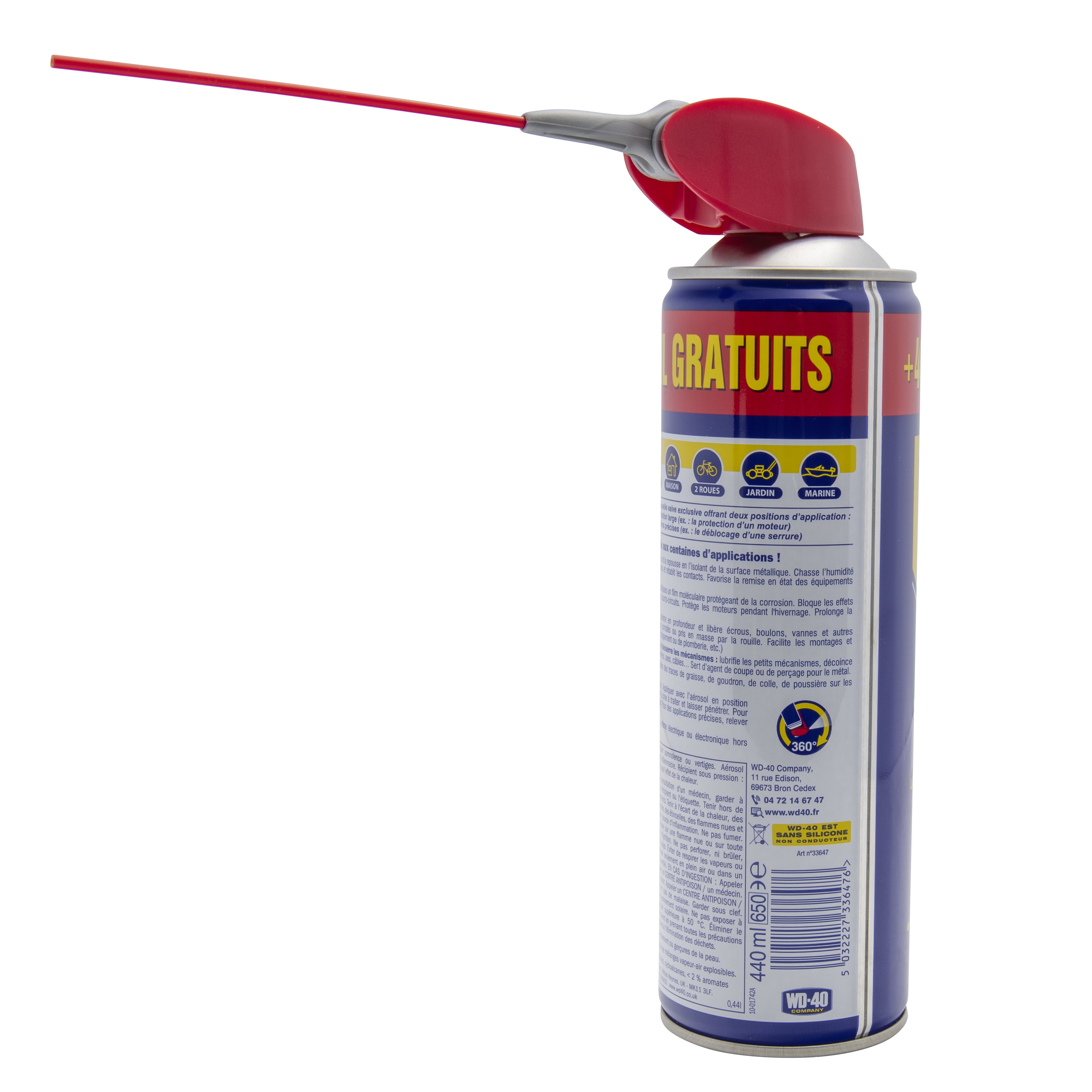 WD 40 X30 SPRAY DOUBLE POSITI400ML - 5