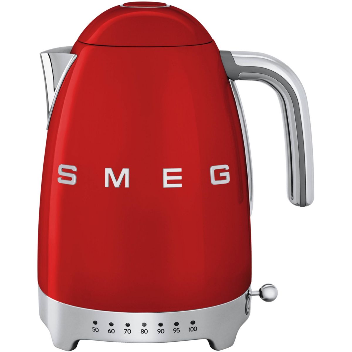 Hervidor de Agua 1L 2400W SMEG KLF04RDEU | 50`STYLE, Rojo