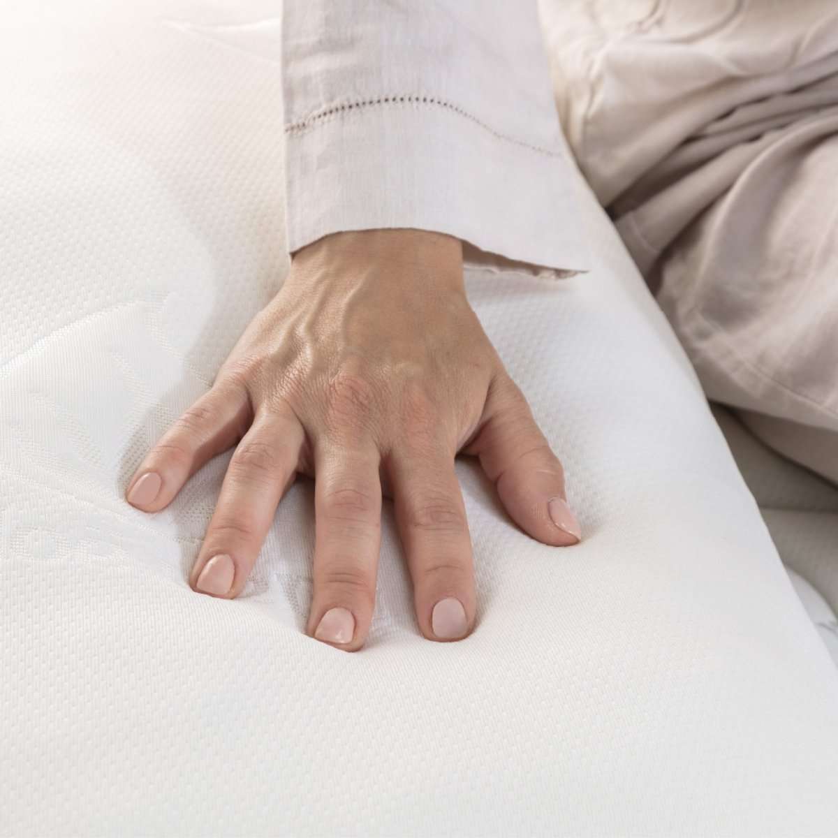 Nalui Oreillers viscoélastiques Aloe Vera Blanc Paquet 2 (70x38 cm), Fermeté moyenne - 3