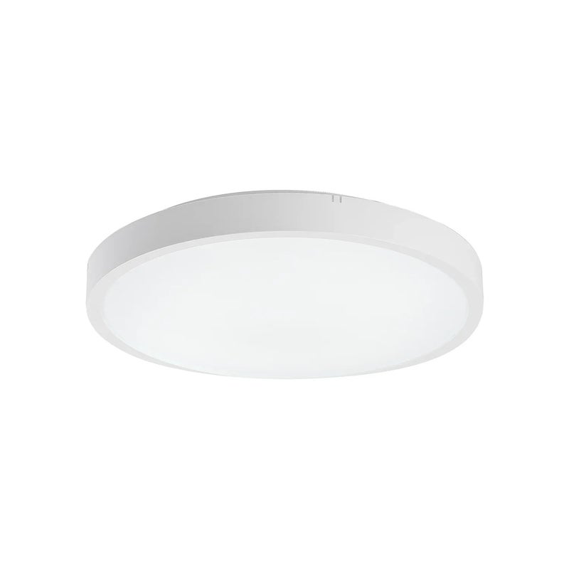 Plafon Alenzo okrągły biały LED 18W 3000/4000/6000K 1250lm wym: 6,5 x 30,5 cm IP44 tworzywo sztuczne Rabalux