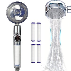 Pommeau De Douche Vintage Style Téléphone – Haute Pression, économique En Eau (30%), Amovible, Anti-fuite